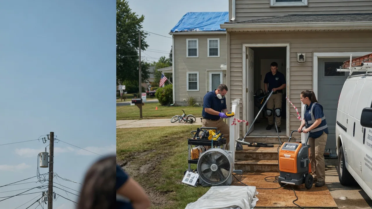 Water Damage Repair in De Soto, WI near me
